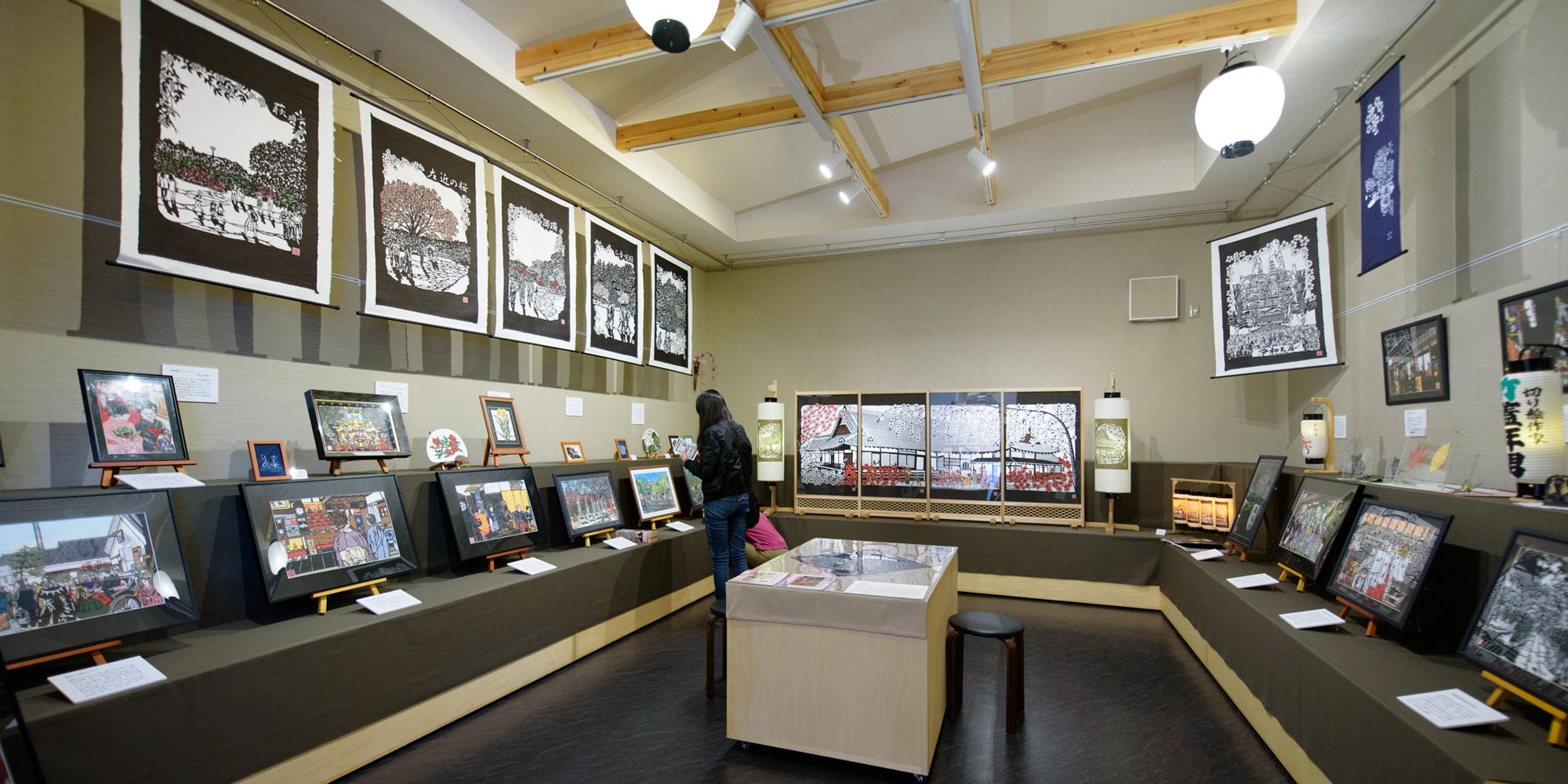切り絵展2021年